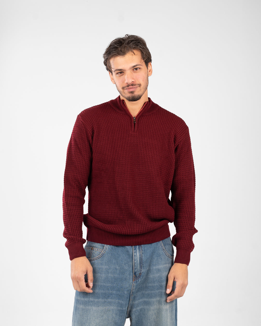 Half Zipper Men Pullover