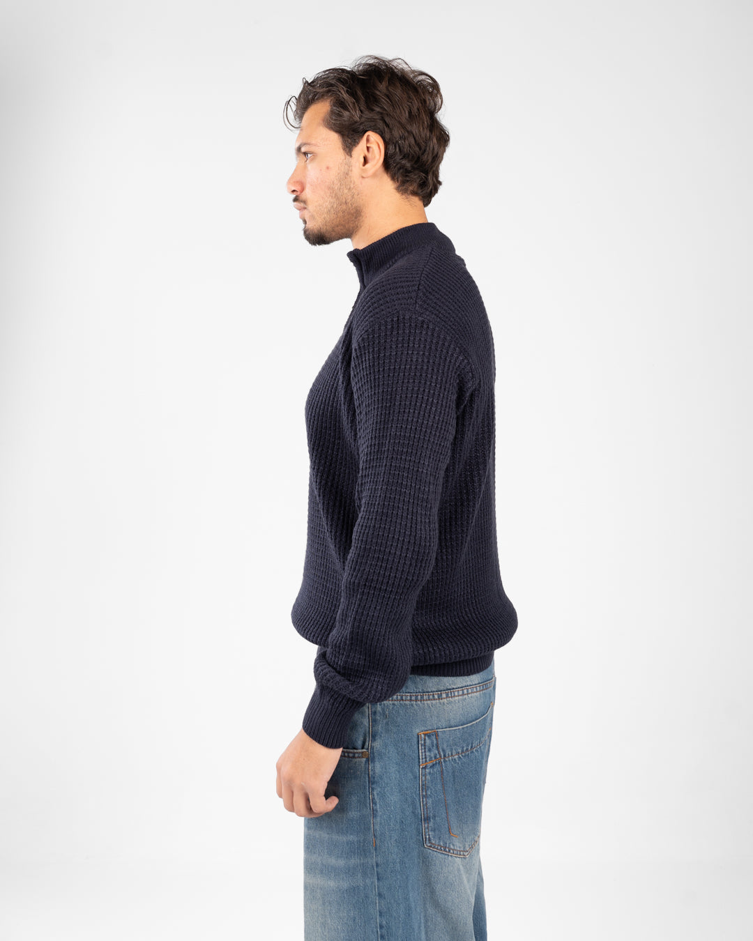 Half Zipper Men Pullover