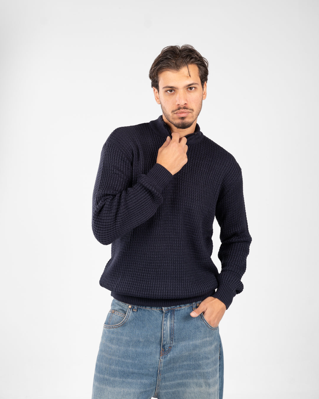 Half Zipper Men Pullover