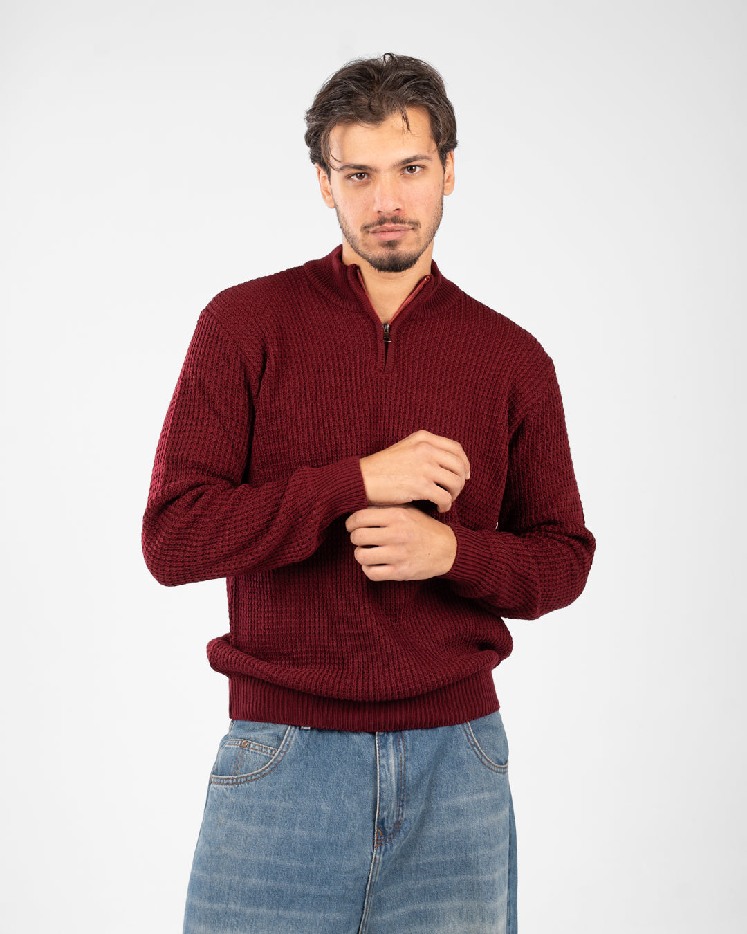 Half Zipper Men Pullover