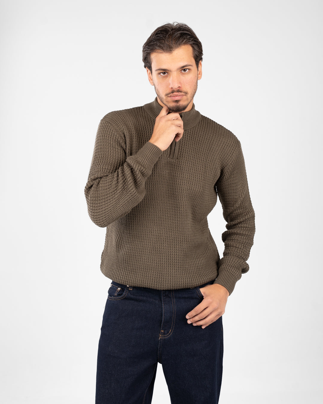 Half Zipper Men Pullover