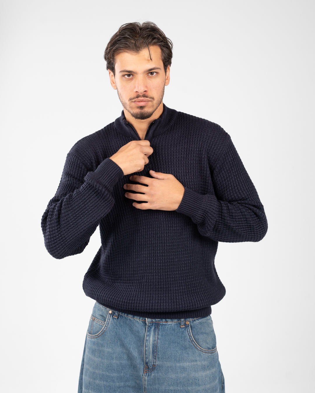 Half Zipper Men Pullover