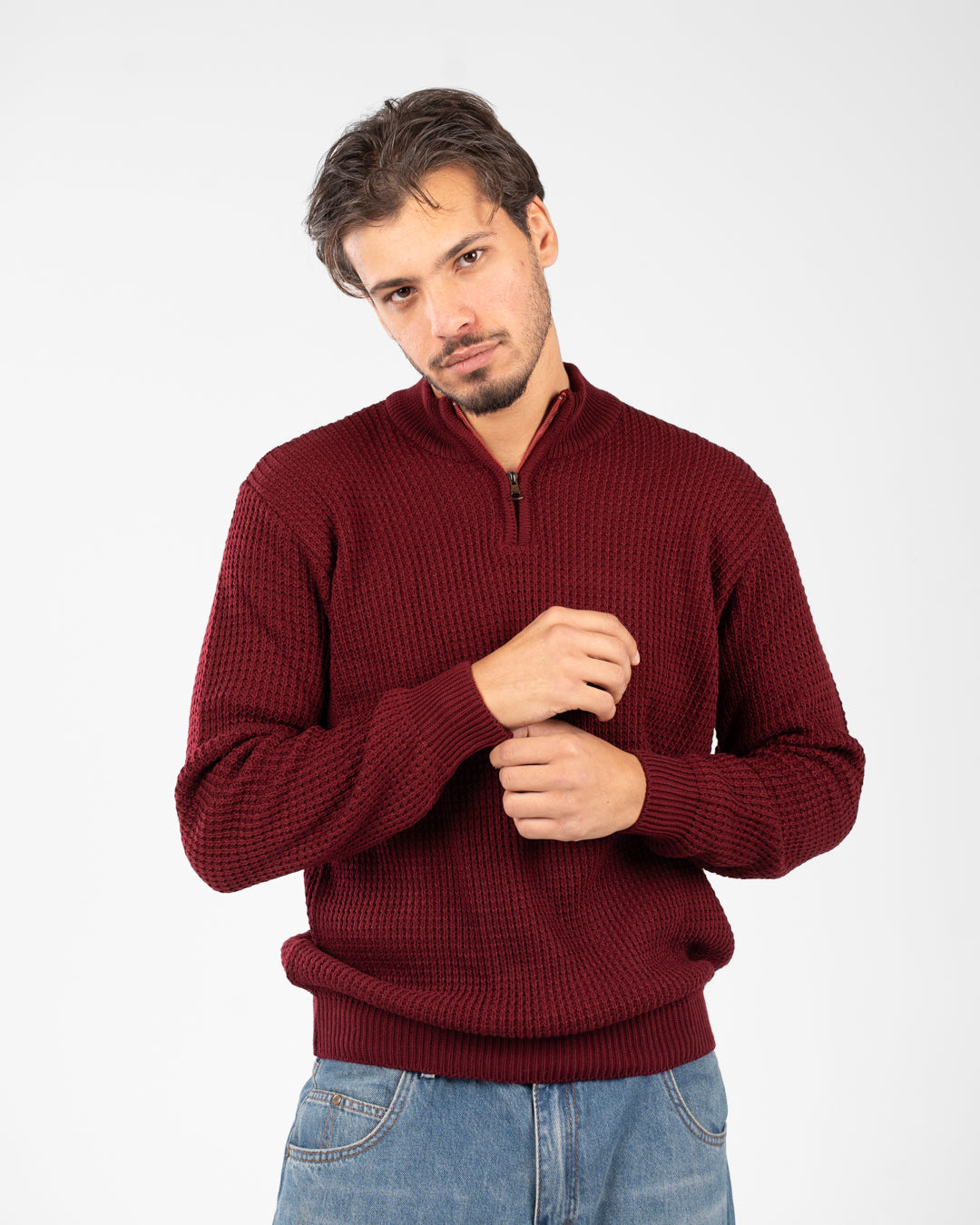 Half Zipper Men Pullover