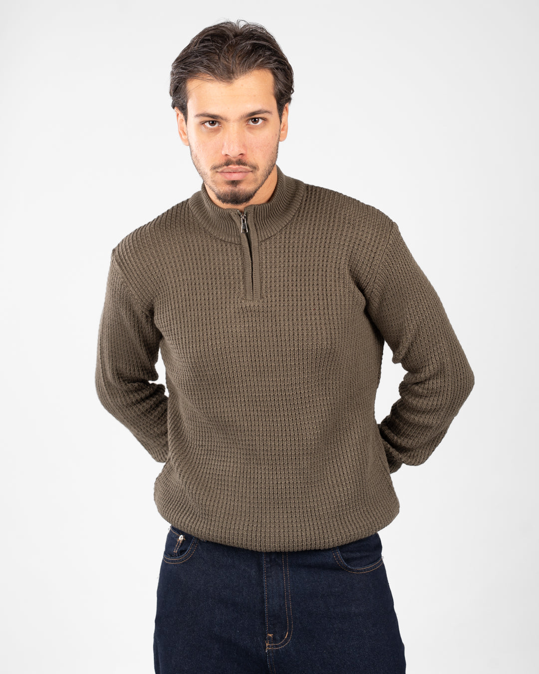 Half Zipper Men Pullover