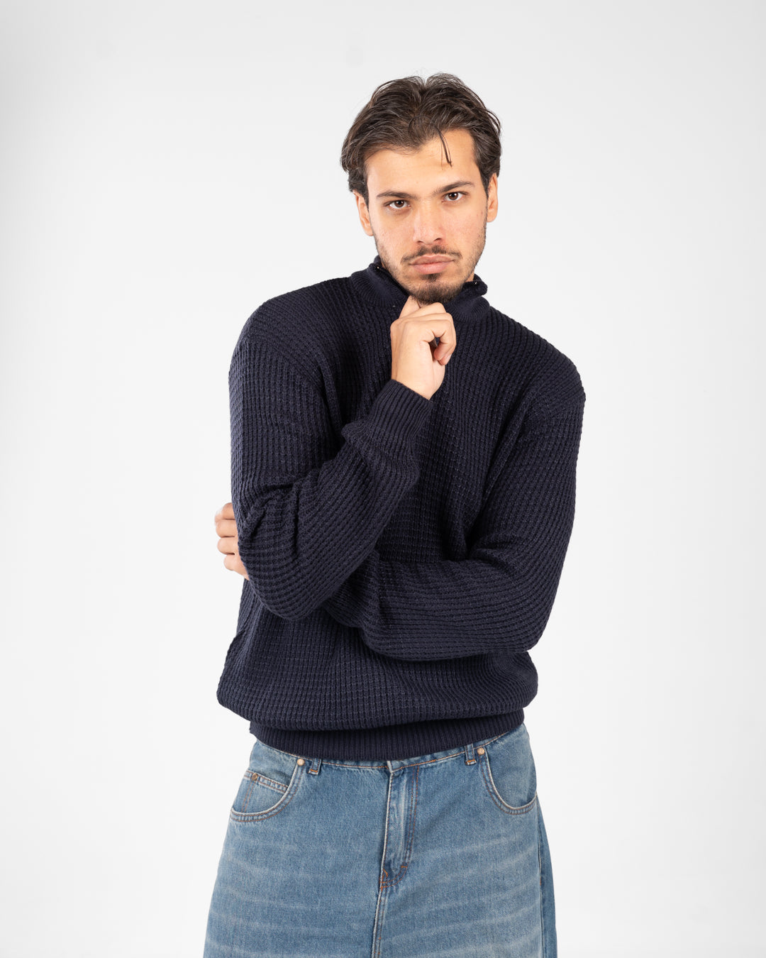 Half Zipper Men Pullover