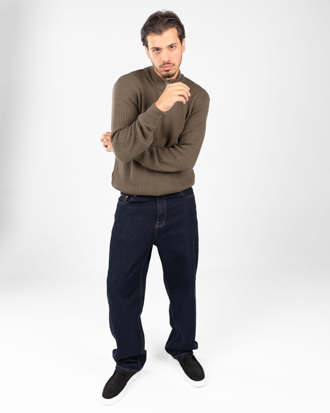 Half Zipper Men Pullover