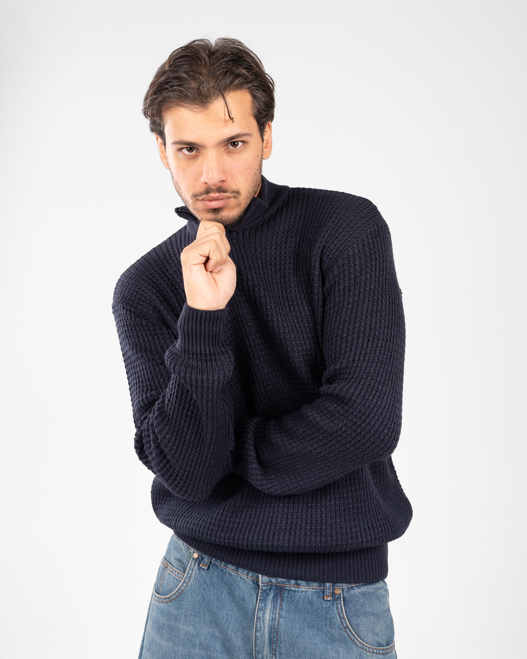 Half Zipper Men Pullover