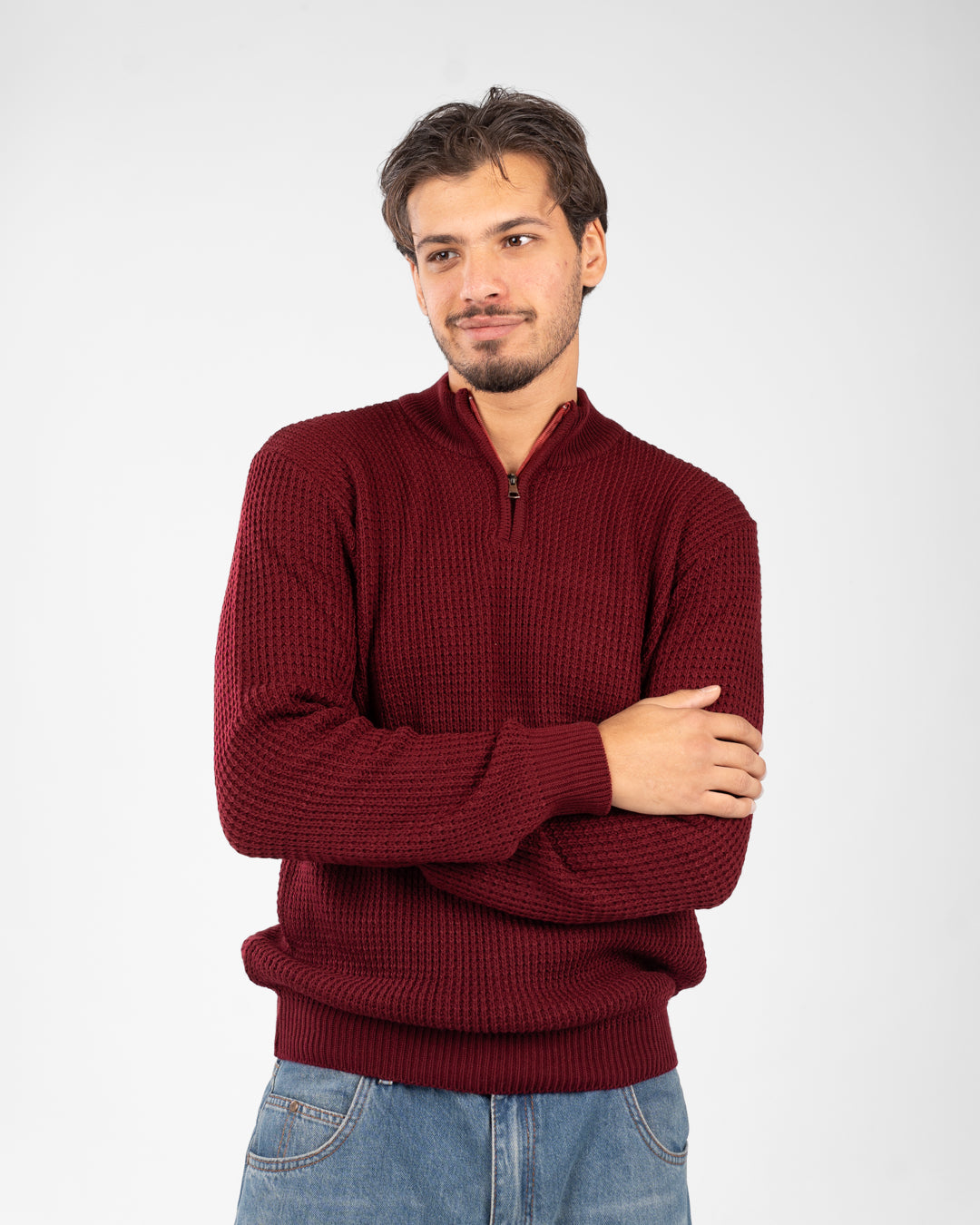 Half Zipper Men Pullover