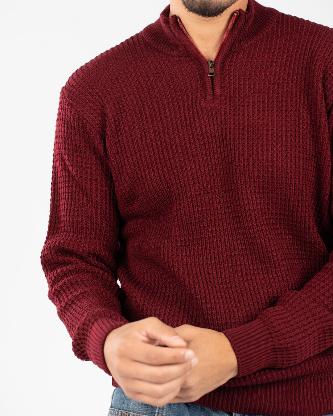 Half Zipper Men Pullover