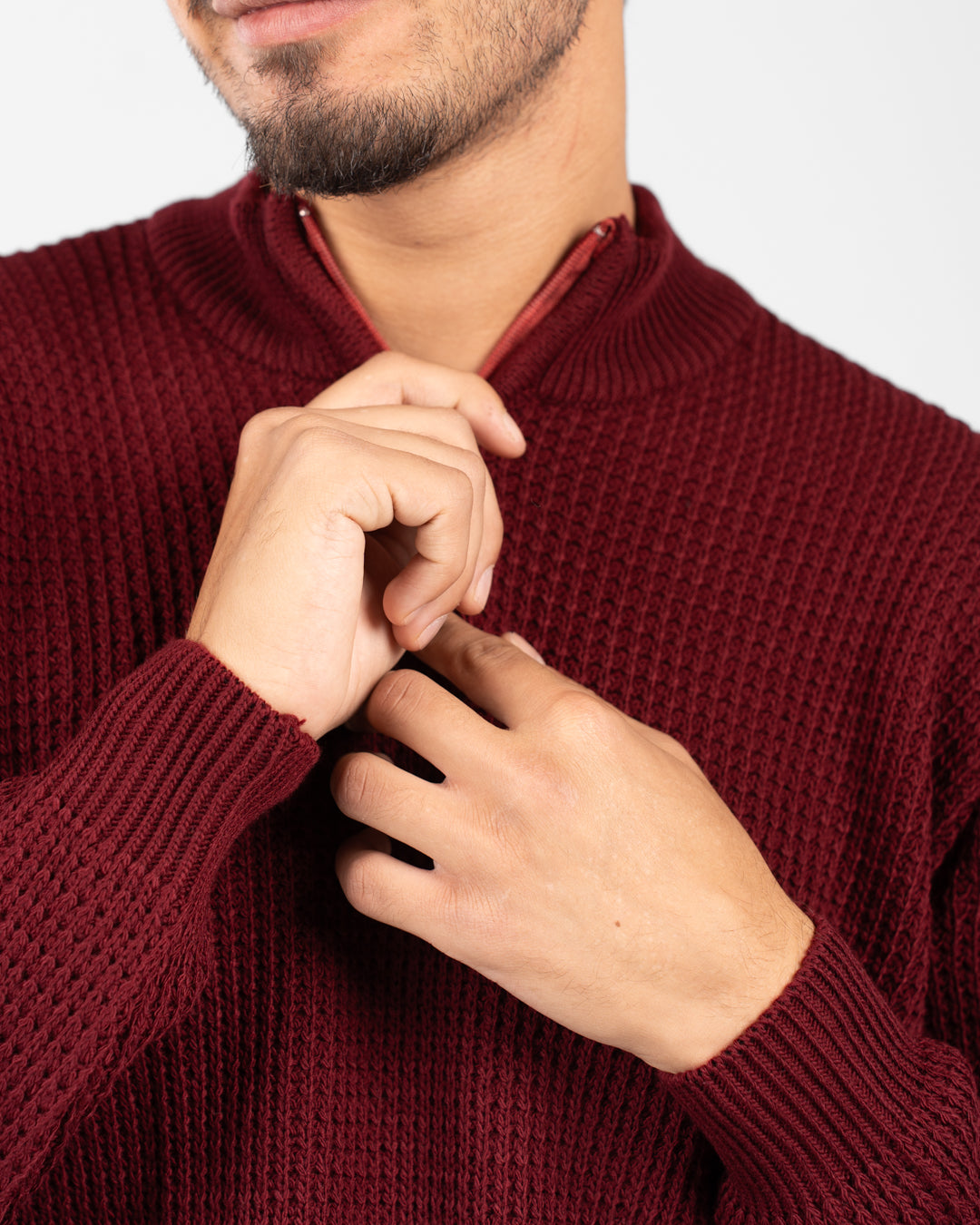 Half Zipper Men Pullover