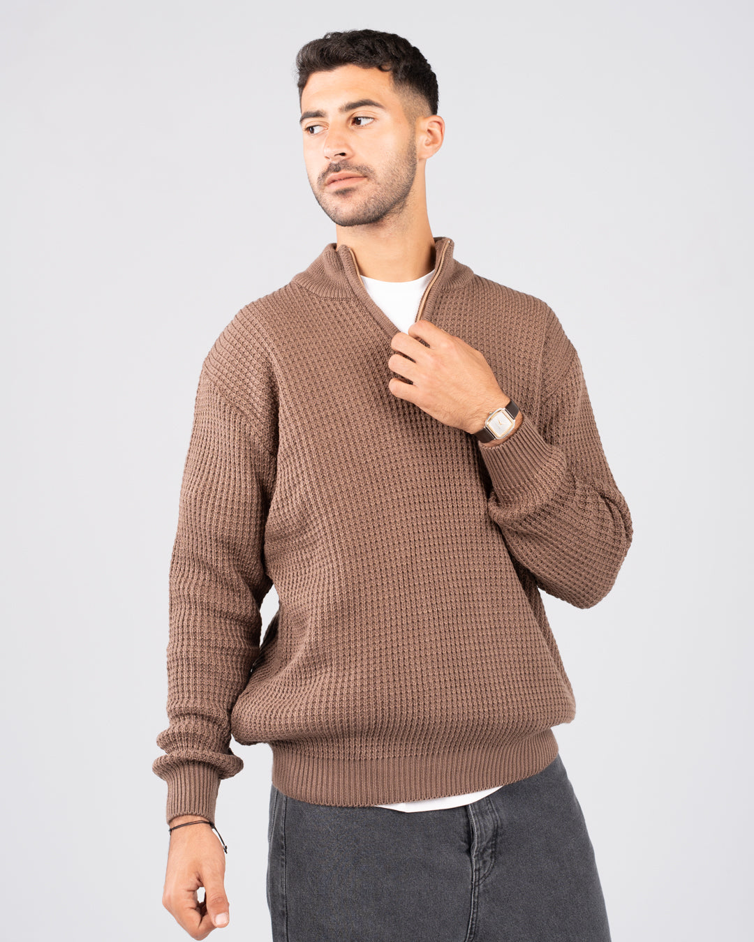 Half Zipper Men Pullover