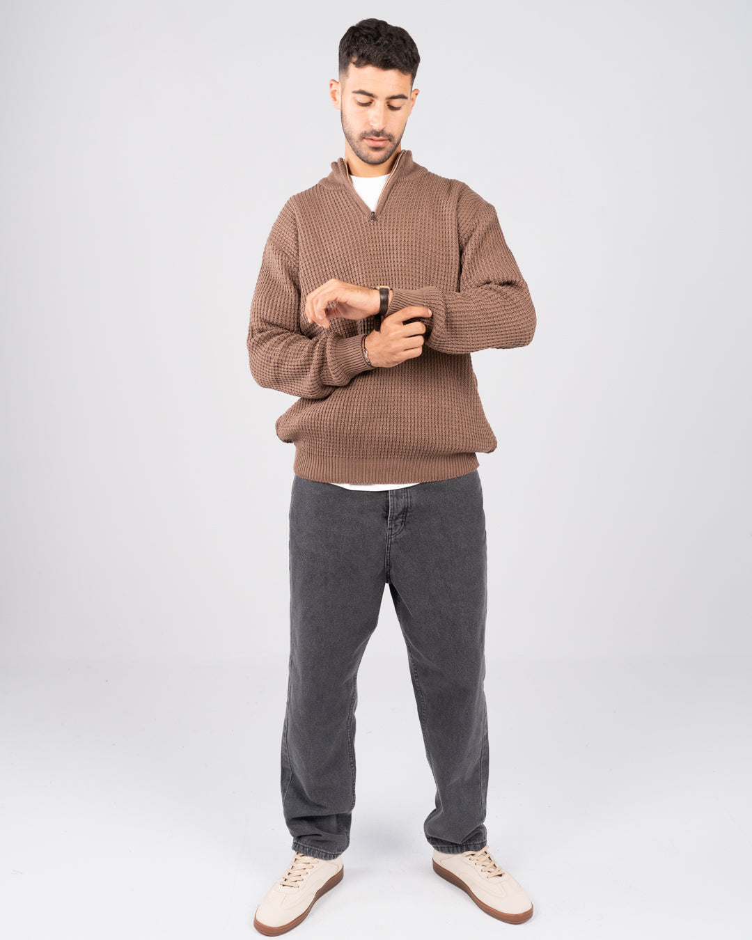 Half Zipper Men Pullover