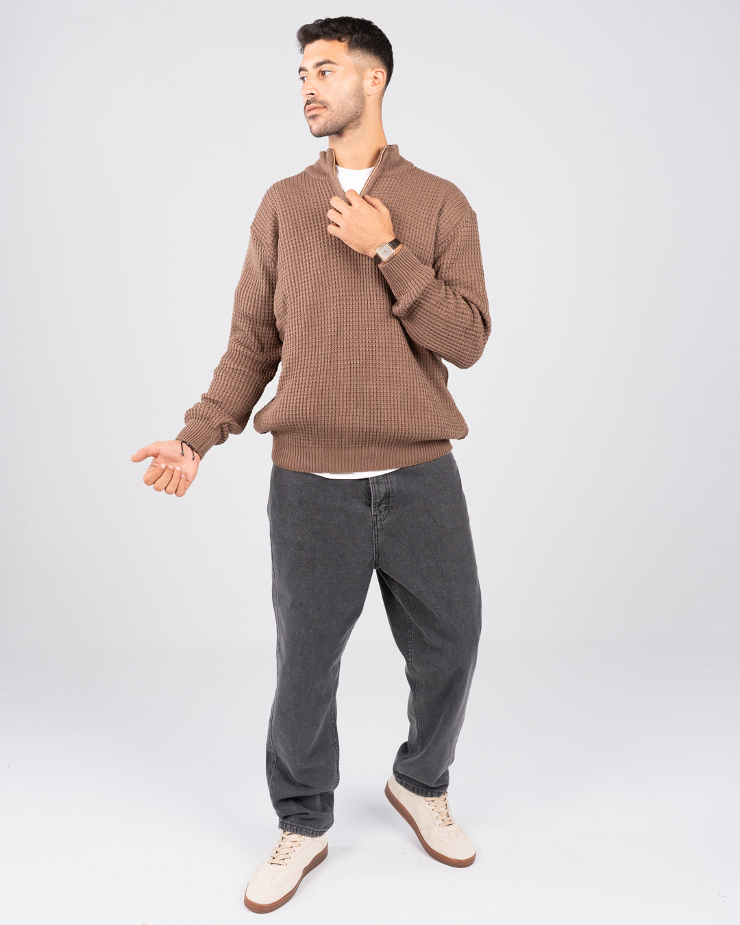 Half Zipper Men Pullover