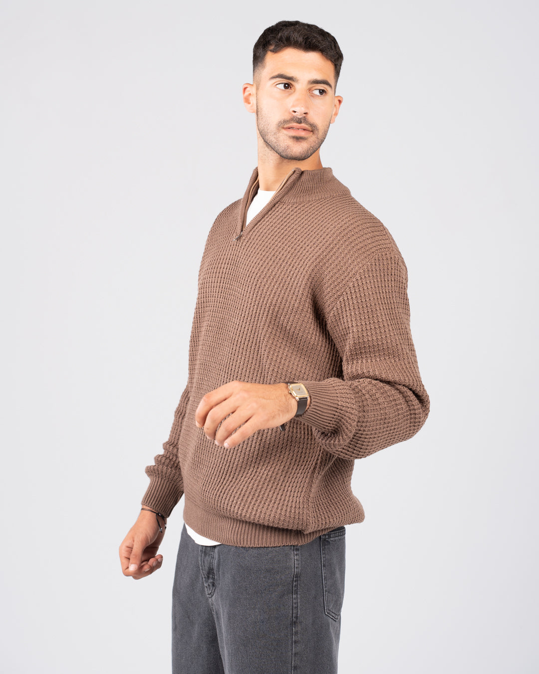 Half Zipper Men Pullover