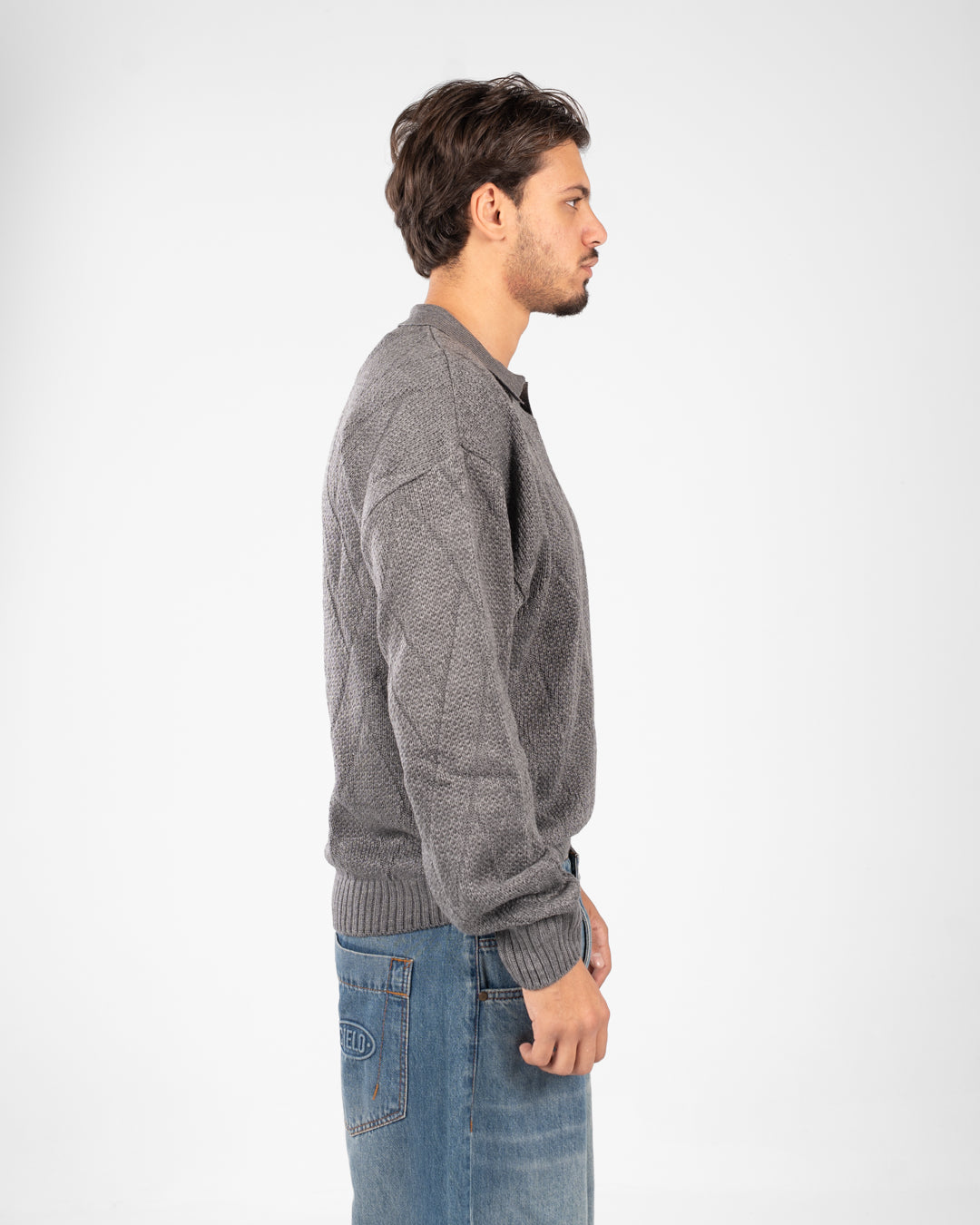 بلوفر بولو سادة للرجال