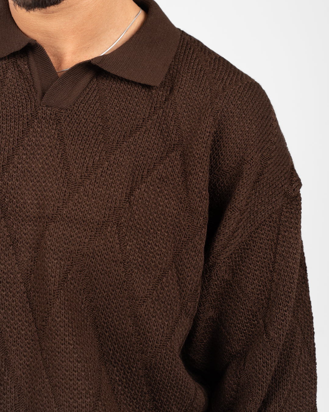 بلوفر بولو سادة للرجال