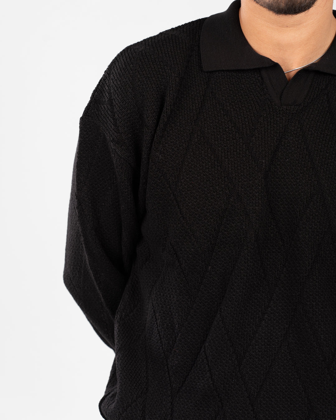 بلوفر بولو سادة للرجال