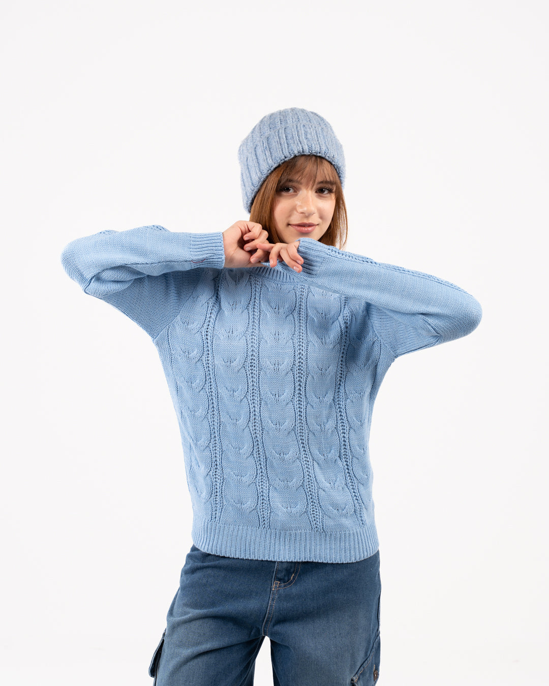 Knitted Girl Pullover