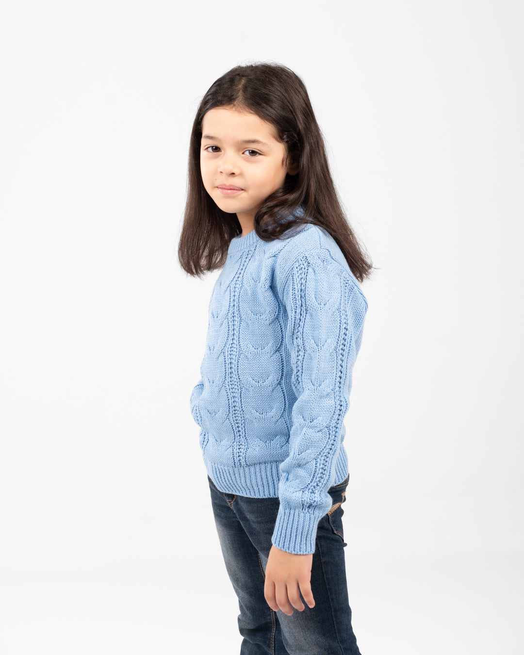 Knitted Girl Pullover