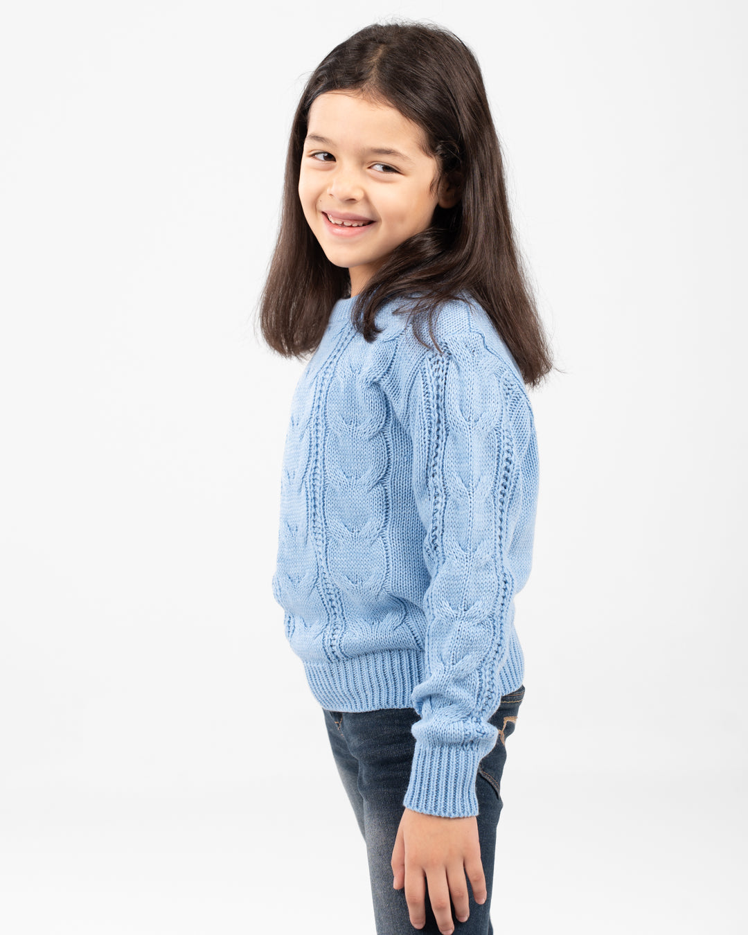 Knitted Girl Pullover