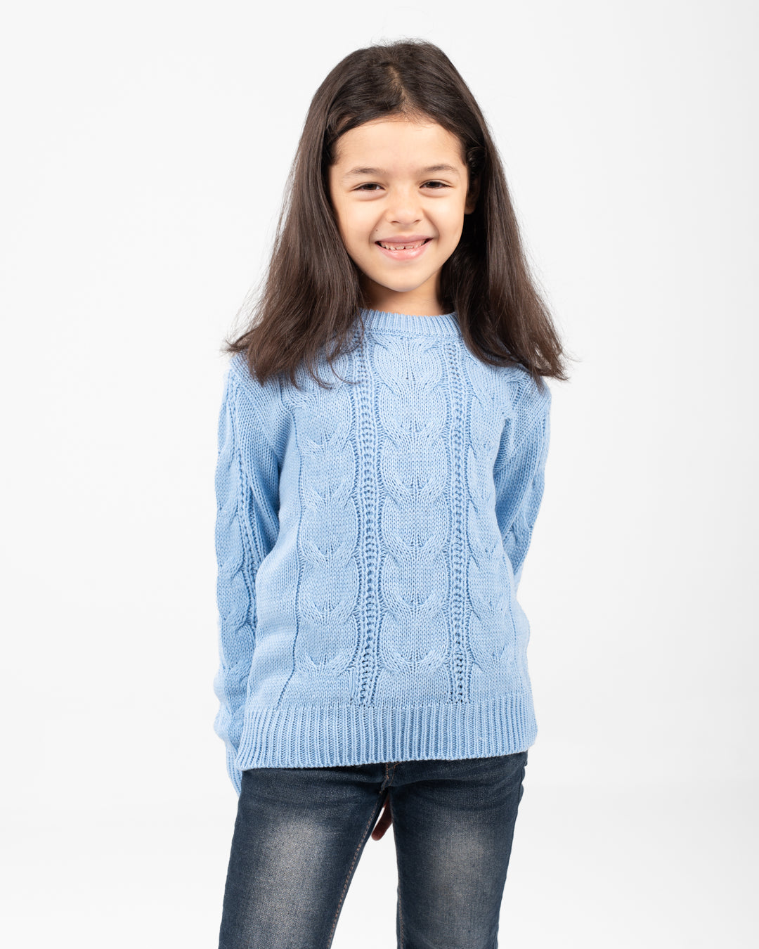 Knitted Girl Pullover