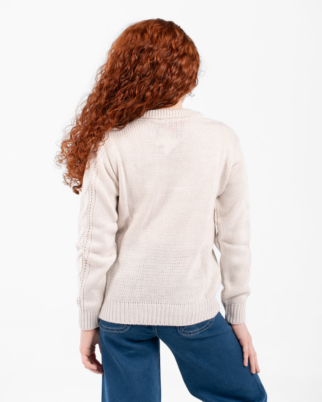 Knitted Girl Pullover