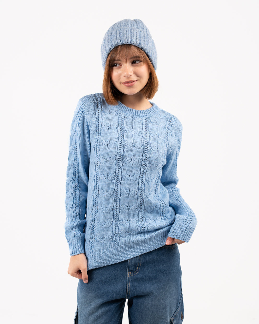 Knitted Girl Pullover