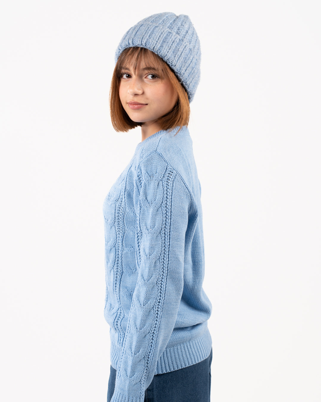 Knitted Girl Pullover
