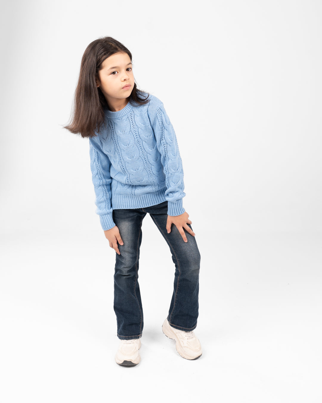 Knitted Girl Pullover