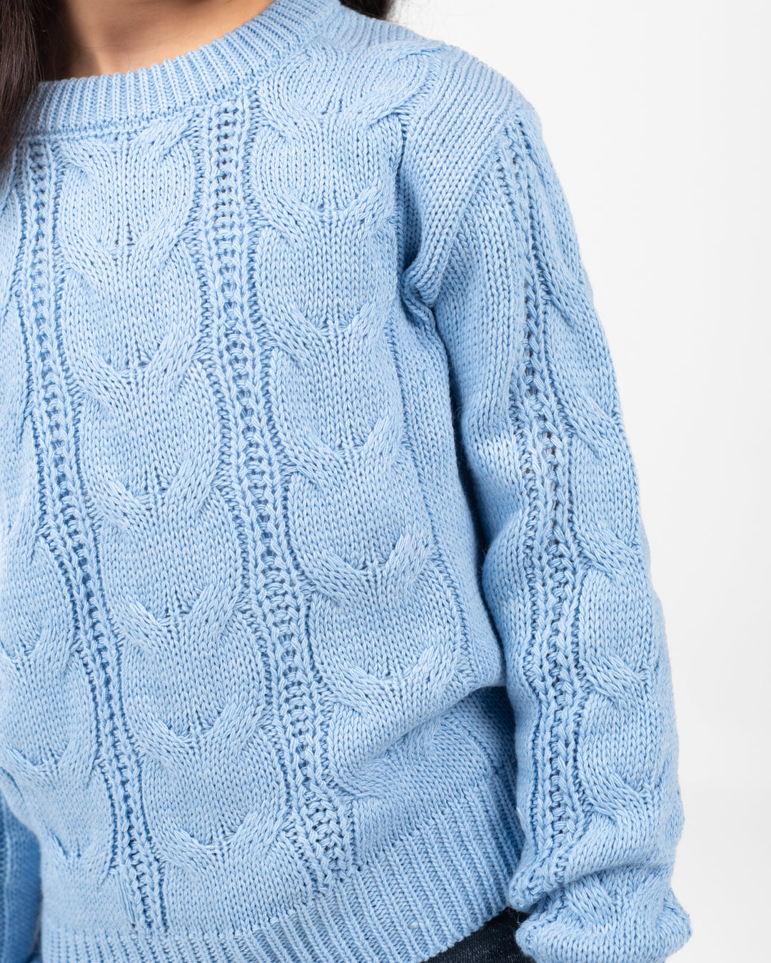 Knitted Girl Pullover