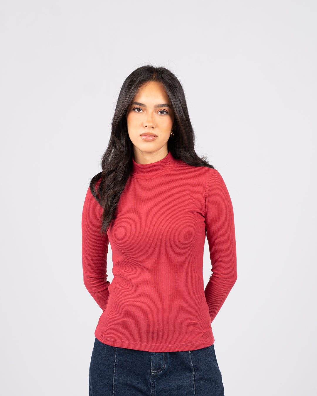 High Neck Pullover