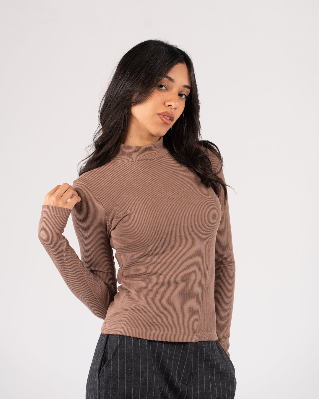High Neck Pullover