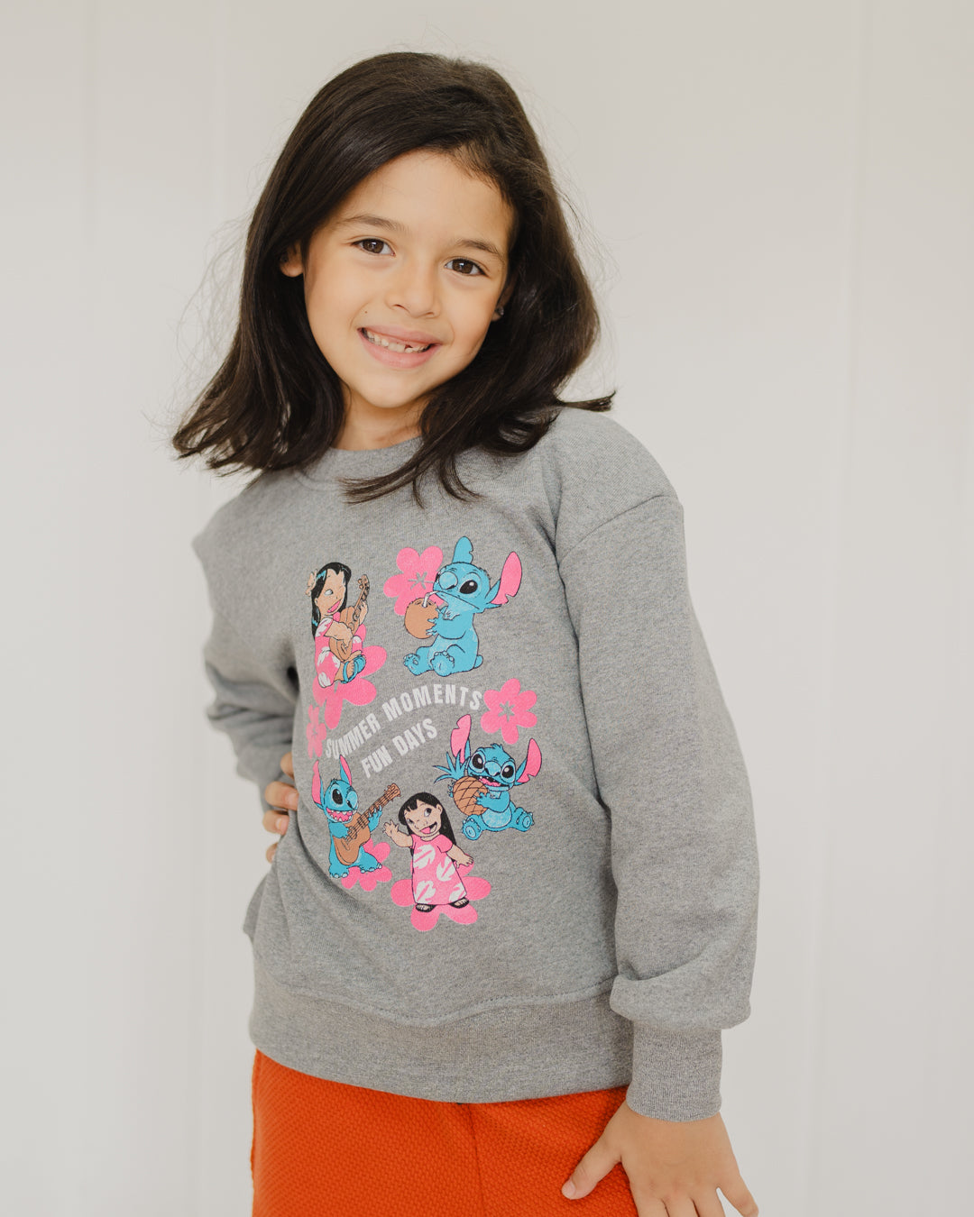 Lilo and Stitch Round Neck SweatShirt