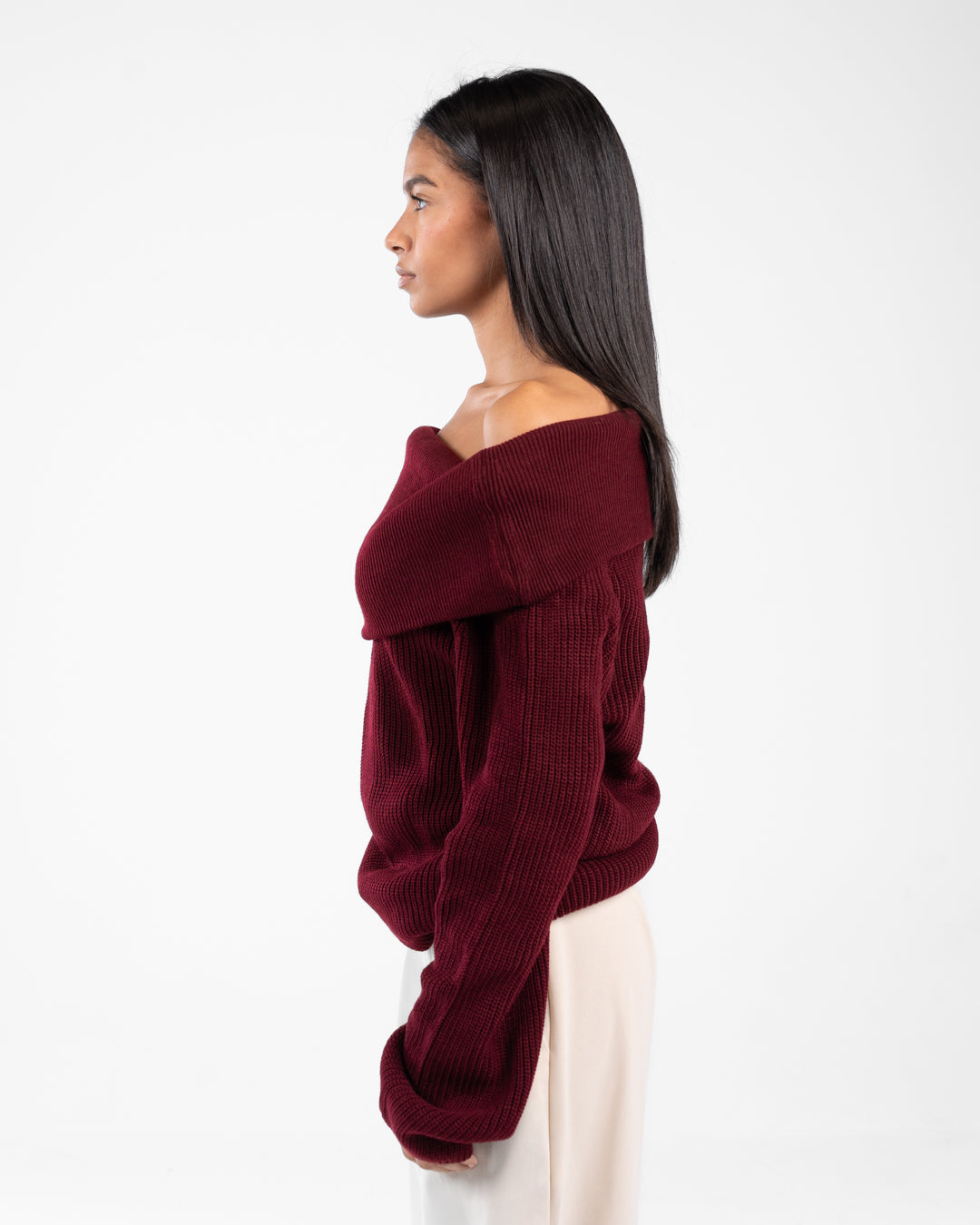 Women Half Collar Pullover