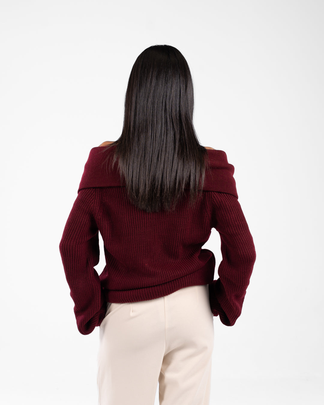 Women Half Collar Pullover