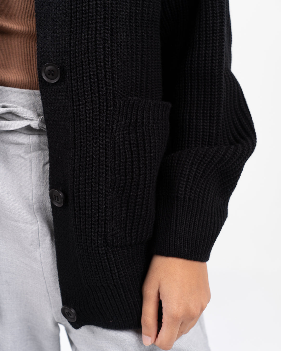 Women Buttoned Pullover