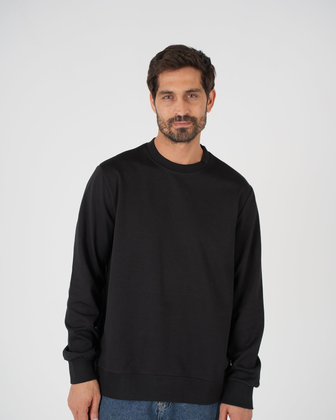 Plain Round Neck Sweater