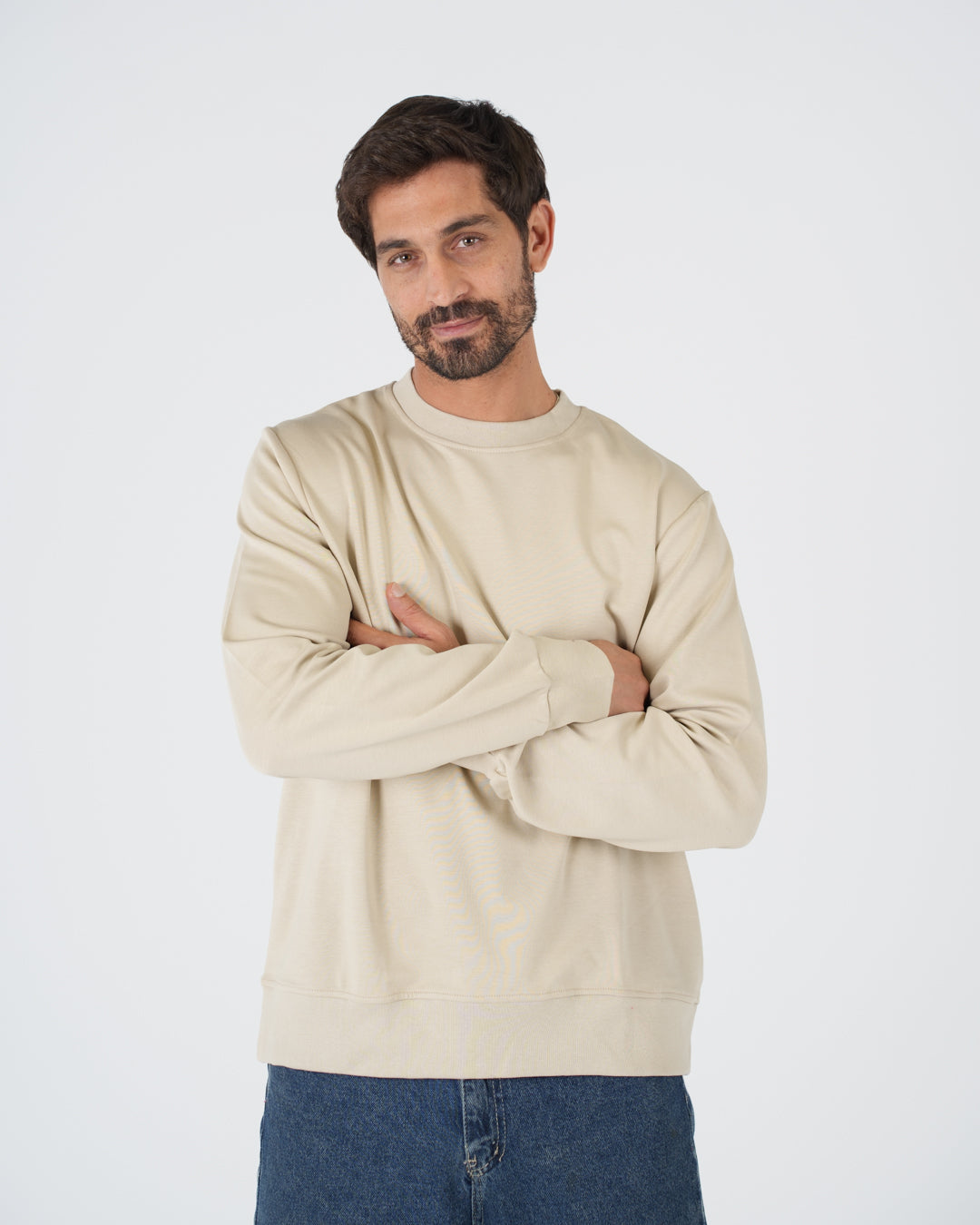 Plain Round Neck Sweater