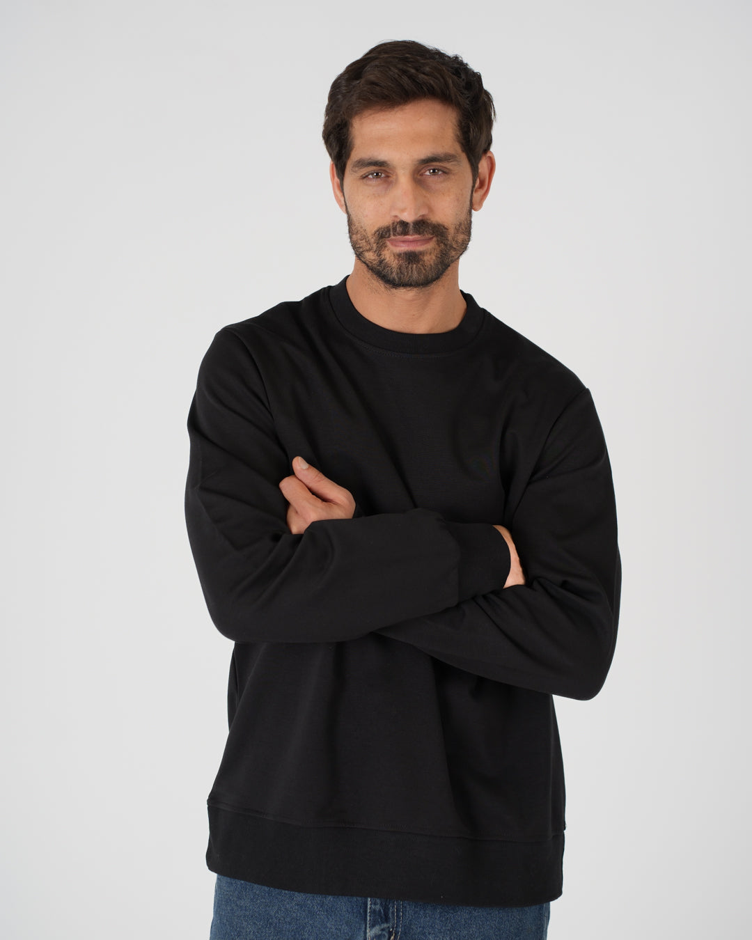 Plain Round Neck Sweater