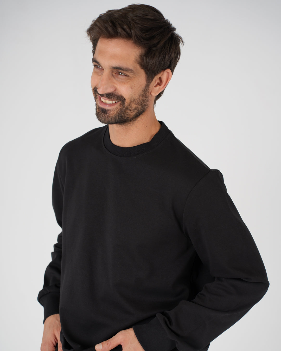 Plain Round Neck Sweater