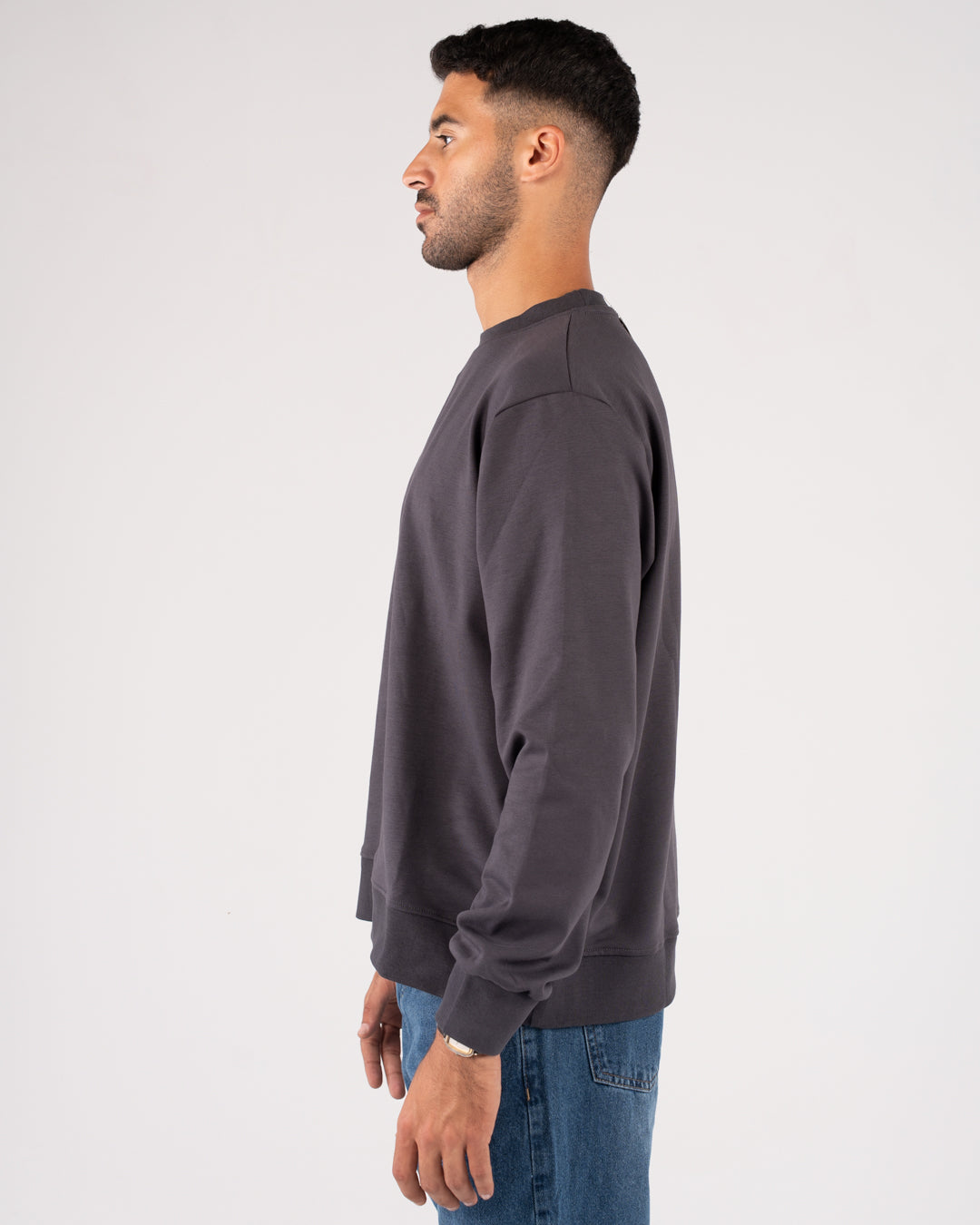 Plain Round Neck Sweater
