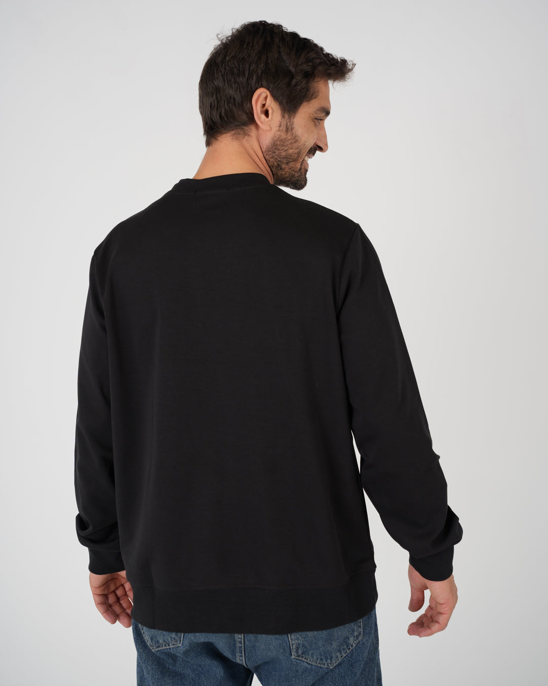 Plain Round Neck Sweater