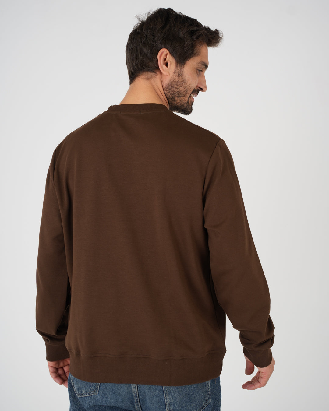 Plain Round Neck Sweater