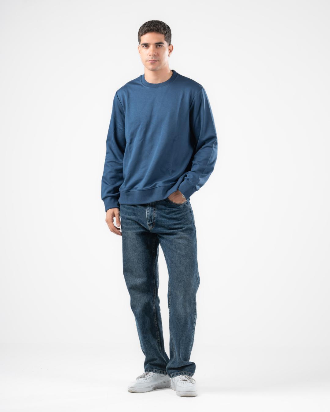 Plain Round Neck Sweater