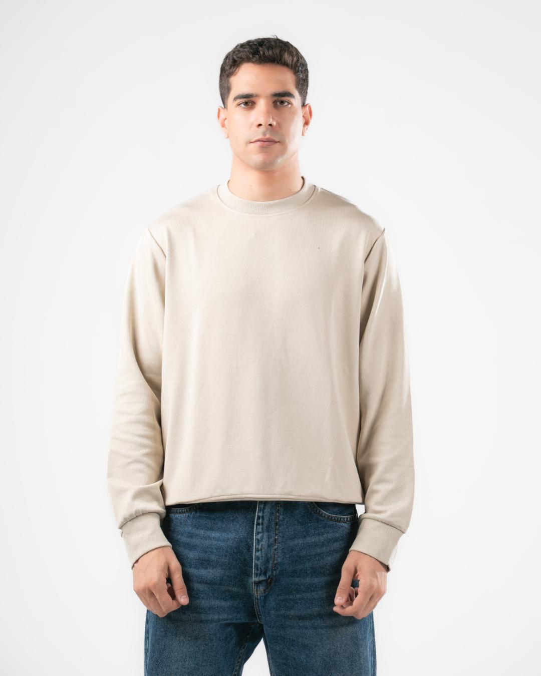 Plain Round Neck Sweater