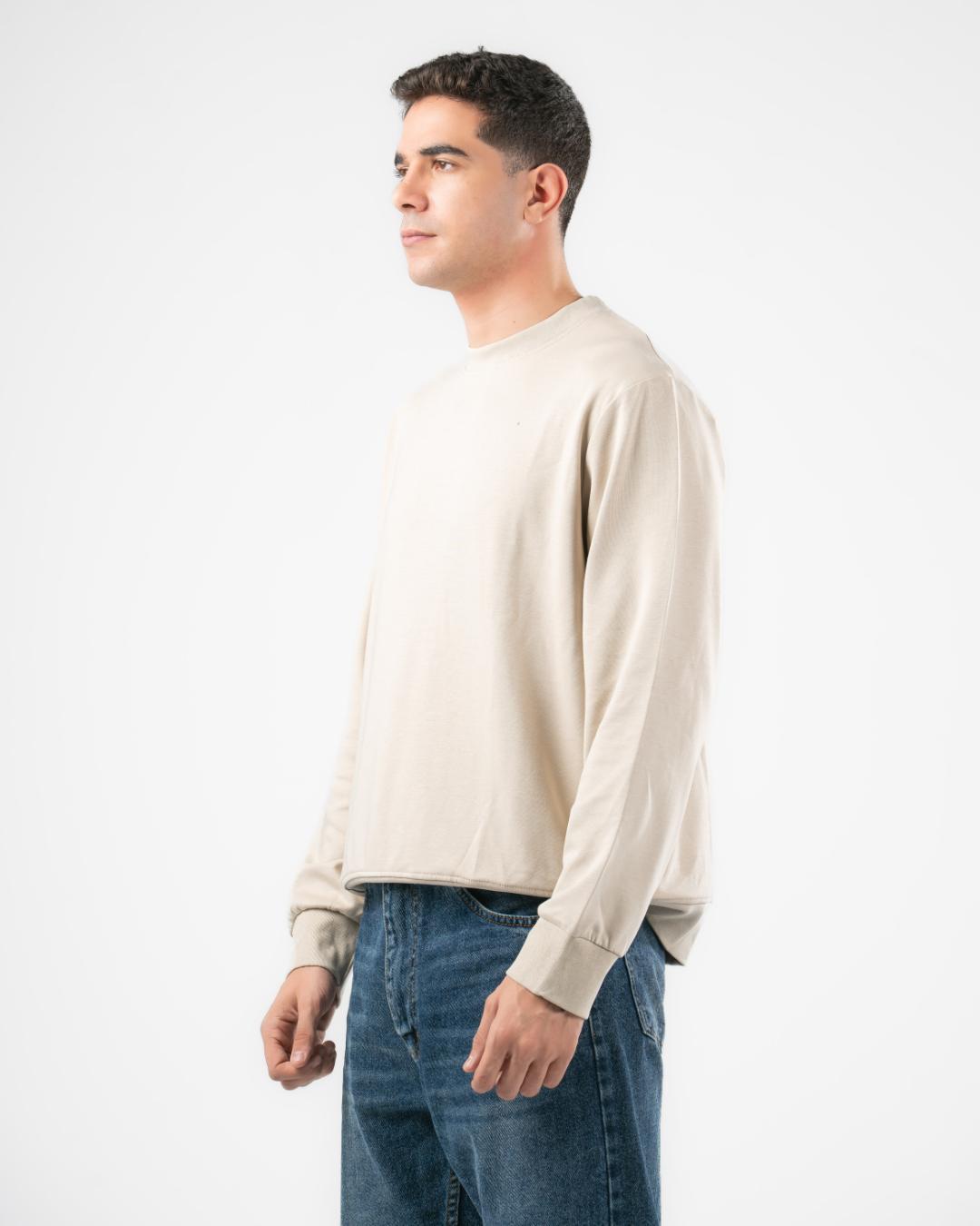 Plain Round Neck Sweater