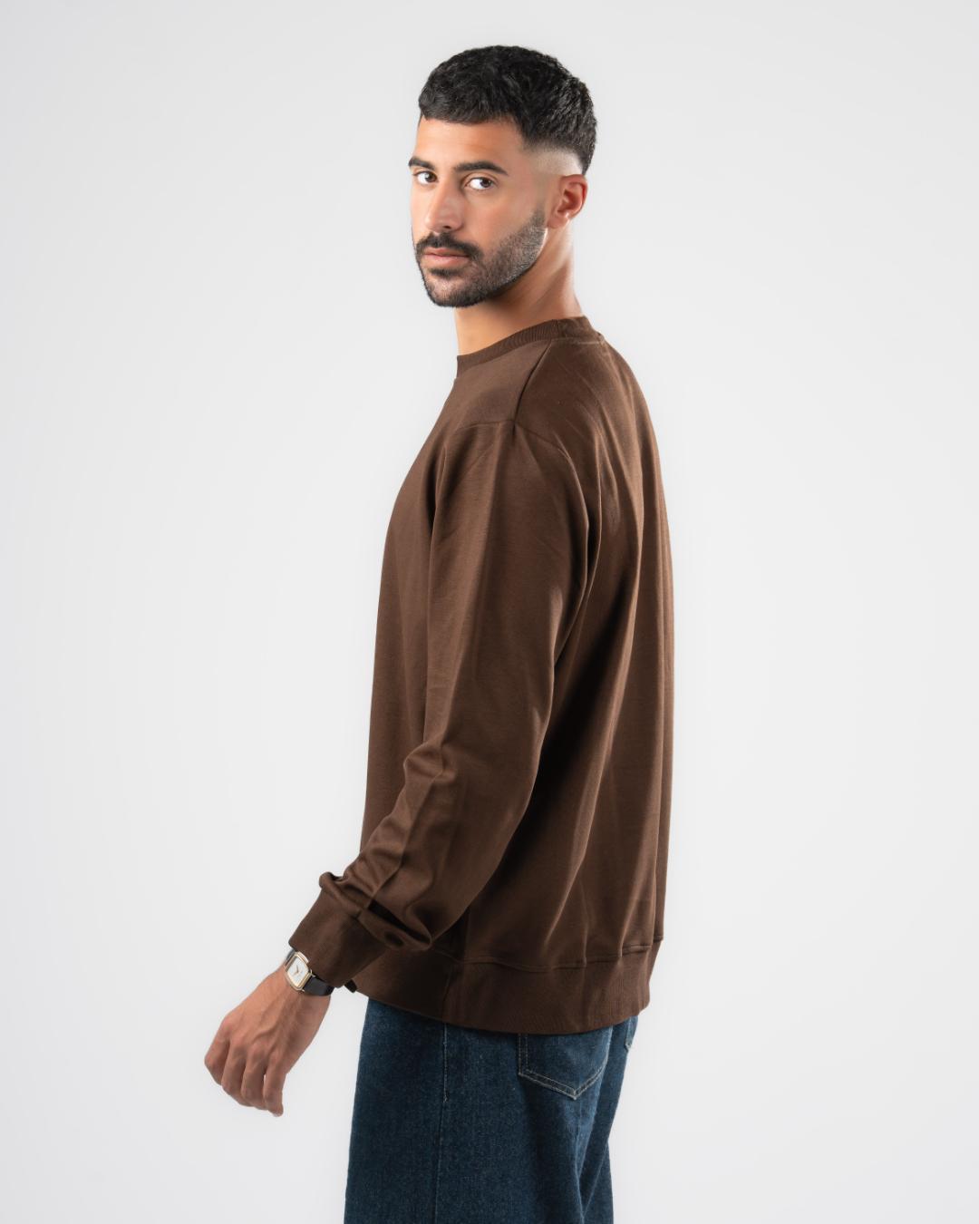 Plain Round Neck Sweater