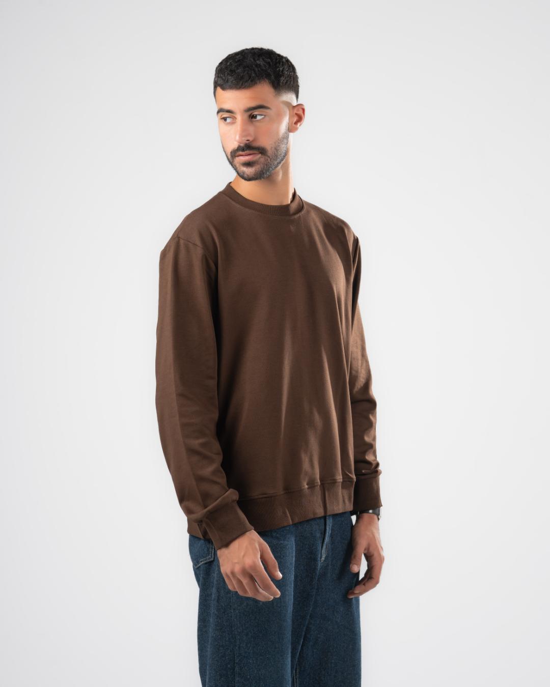 Plain Round Neck Sweater