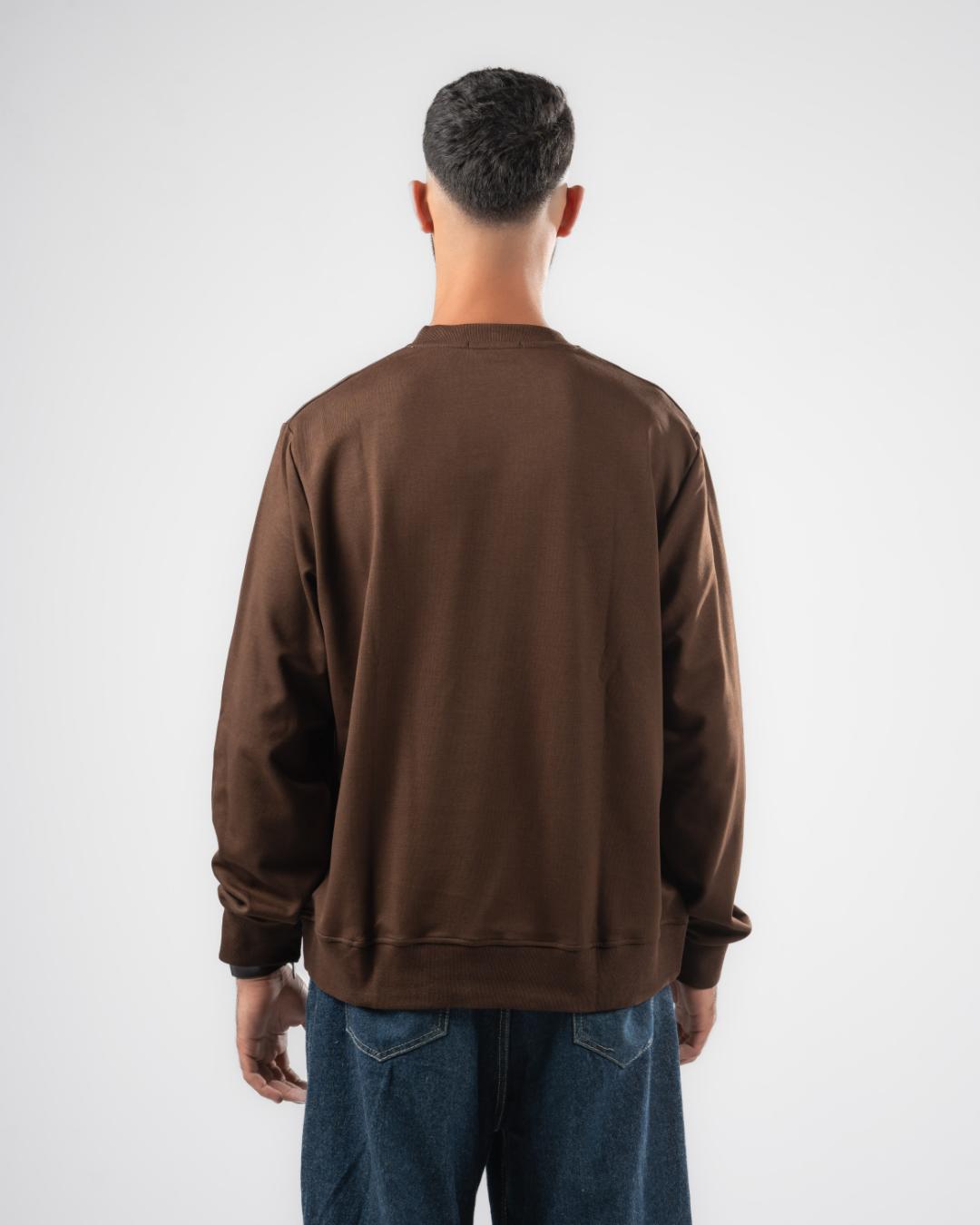 Plain Round Neck Sweater