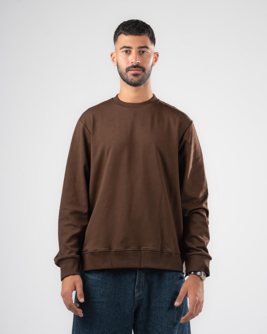 Plain Round Neck Sweater